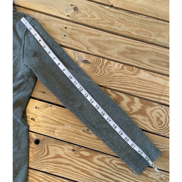 The North Face 1/4 Zip Fleece Jacket Size XS Women’s Green - Picture 8 of 8